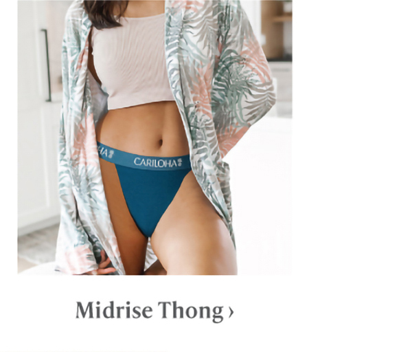 Midrise Thong