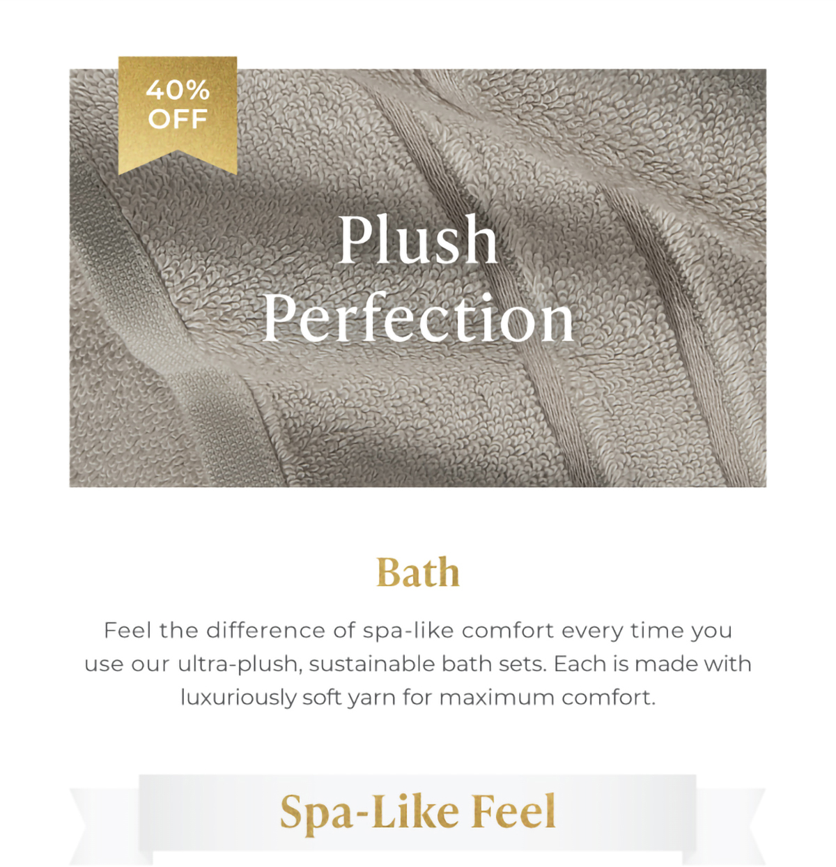 40% OFF -- Plush Perfection (Bath)