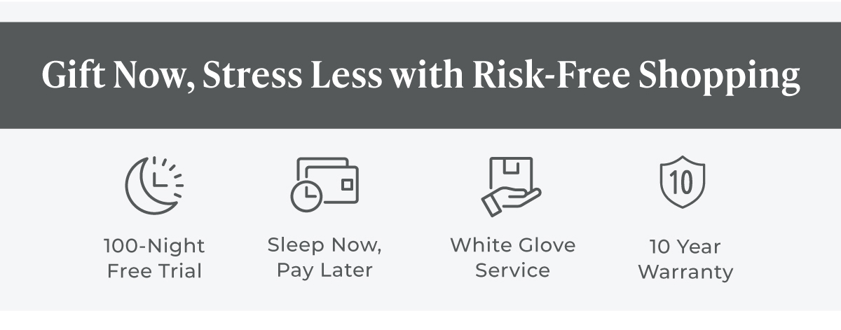 Gift Now, Stress Less with Risk-Free Shopping