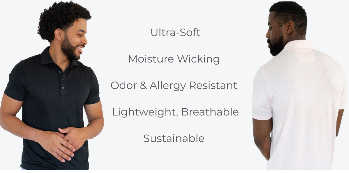 Ultra Soft, Moisture Wicking, Odor & Allergy Resistant, Lightweight & Breathable, Sustainable