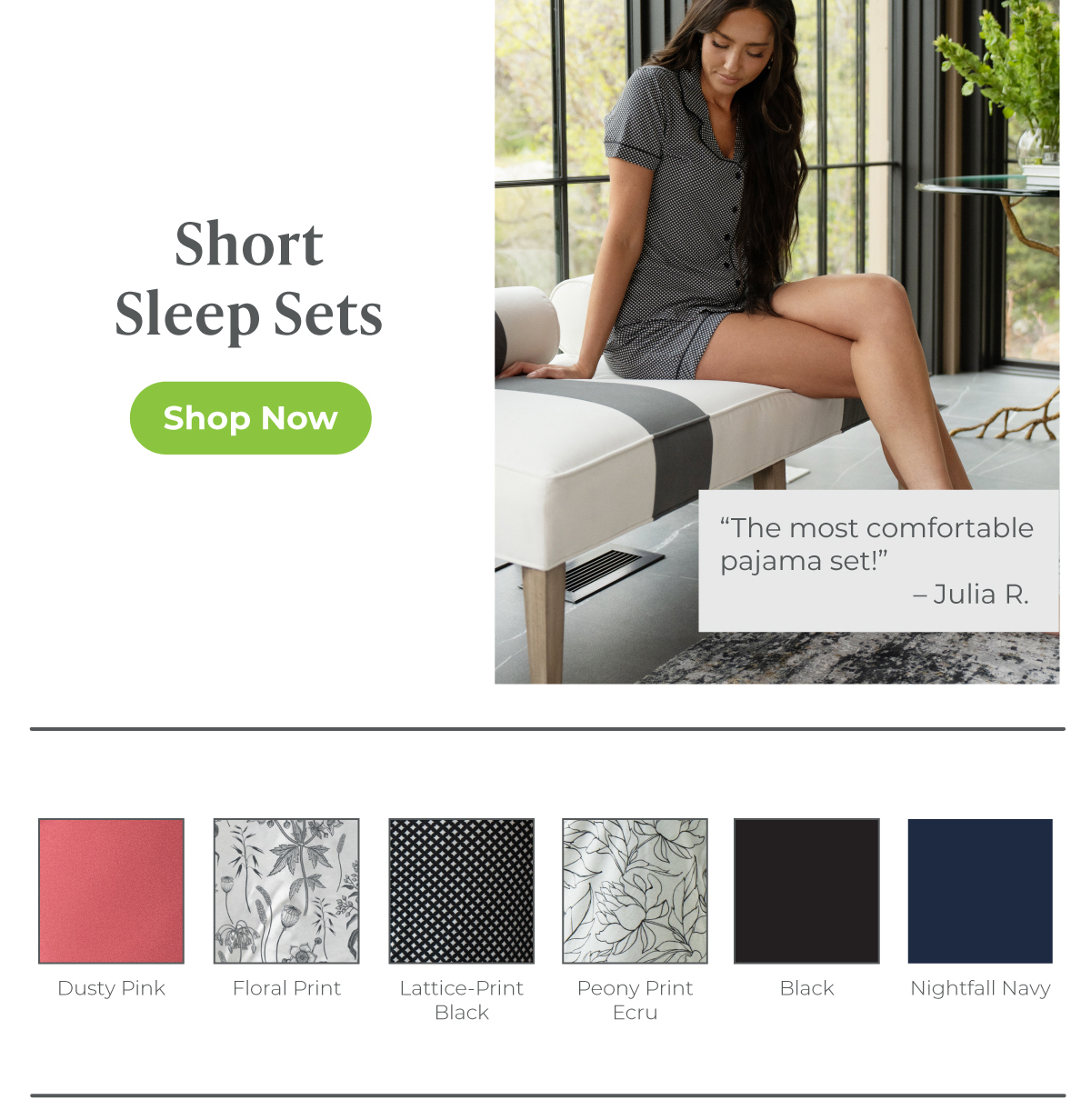 Short Sleep Sets