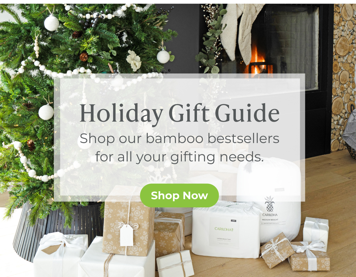 Holiday Gift Guide -- Shop our bamboo bestsellers for all your gifting needs.