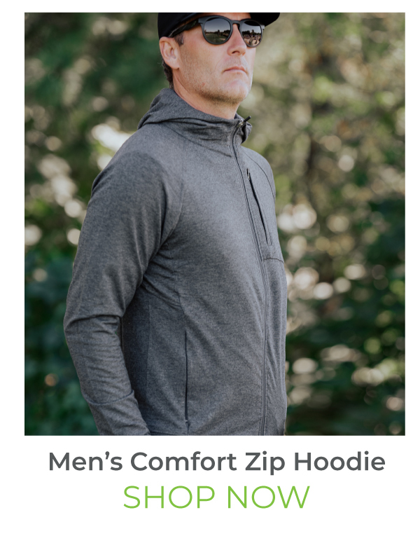 Men's Comfort Zip Hoodie