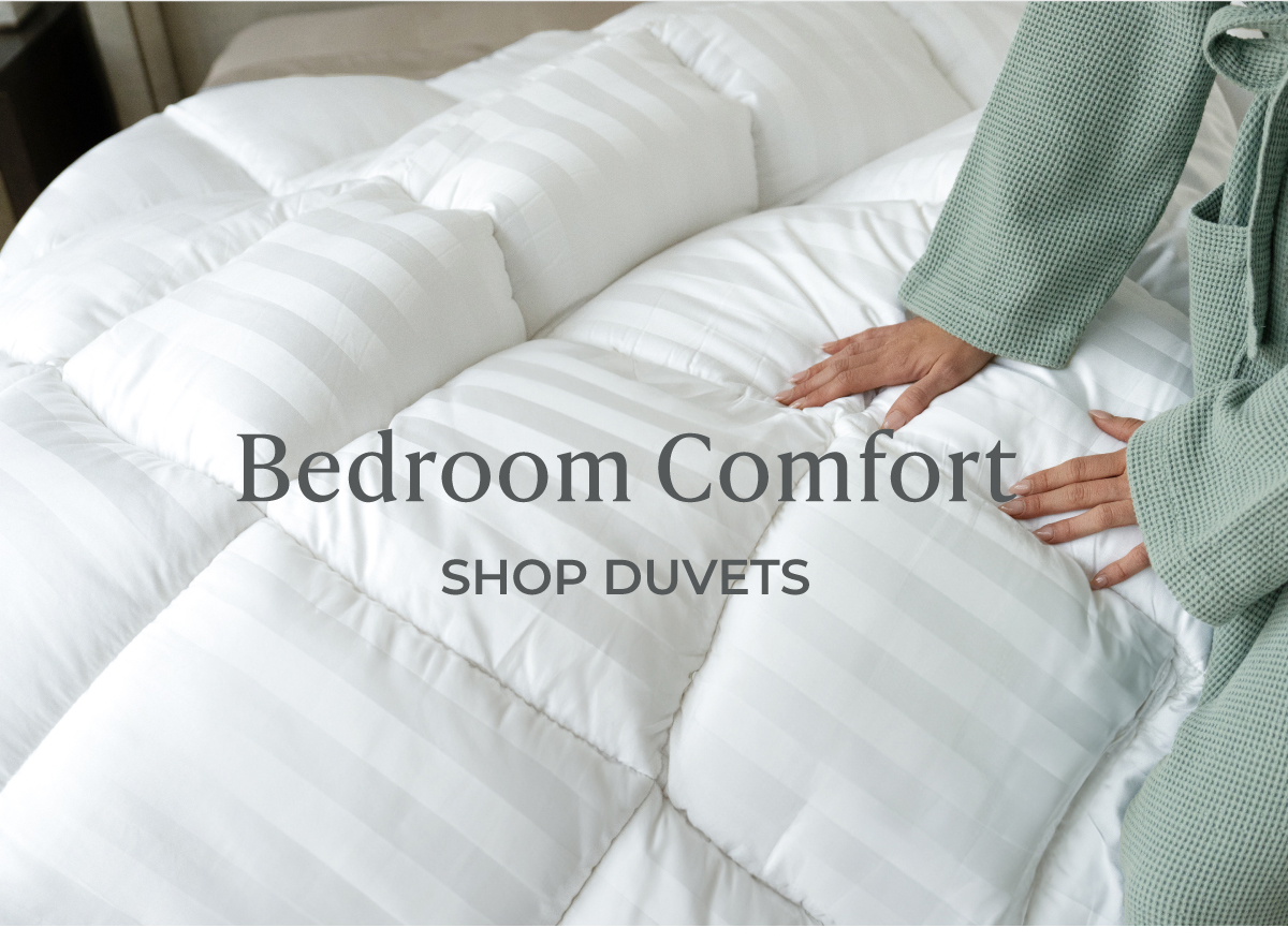 Bedroom Comfort -- Shop Duvets