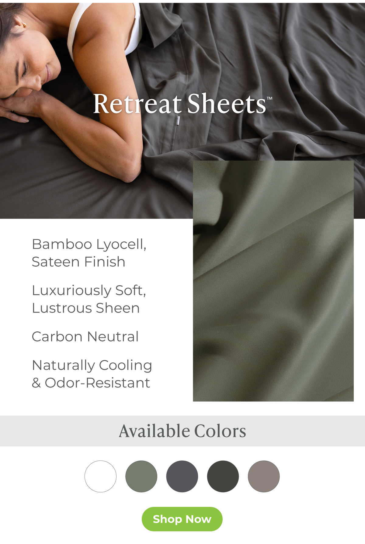 Retreat Sheets -- Shop Now