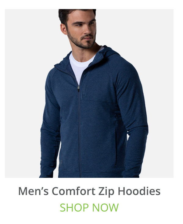 Men's Comfort Zip Hoodies