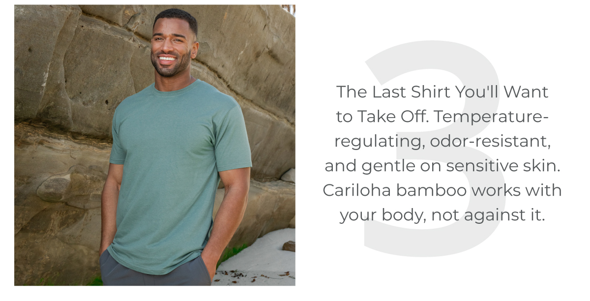 3. The last shirt you'll want to take off.