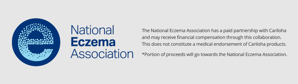 National Eczema Association has a paid partnership with Cariloha and may receive financial compensation through this collaboration.