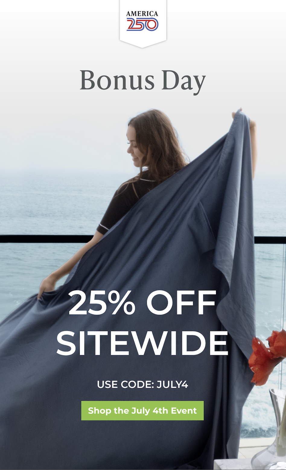 Bonus Day: 25% OFF Sitewide! Use code: JULY4.