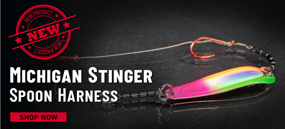 New Product Michigan Stinger Spoon Harness Shop Now
