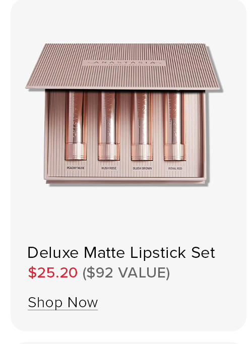 Deluxe Matte Lipstick Set