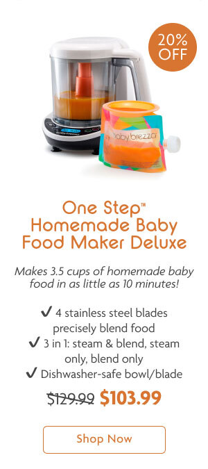 One Step Homemade Baby Food Maker Deluxe | Shop Now