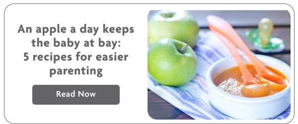 An apple a day keeps the baby at bay: 5 recipes for easier parenting