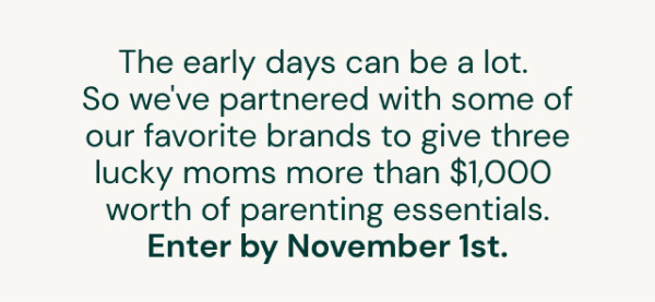 Enter by November 1st.