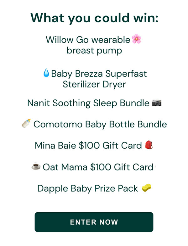 What you could win | Enter Now