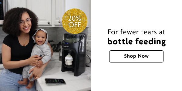 For fewer tears at bottle feeding | Shop Now