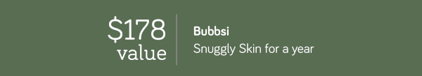 Bubbsi Snuggly Skin for a year