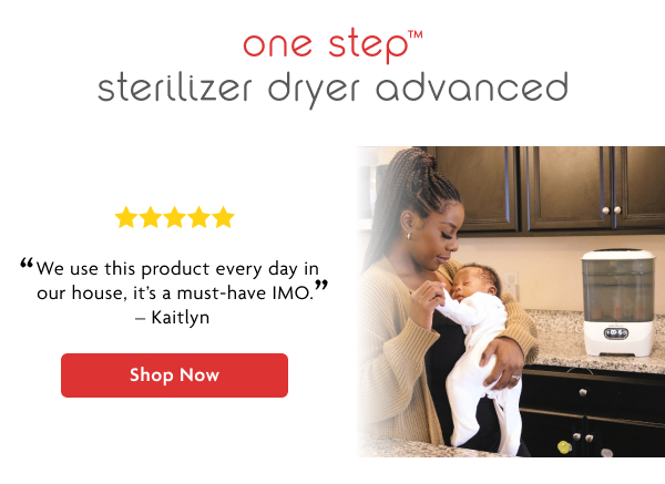 One Step Baby Bottle Sterilizer And Dryer Advanced