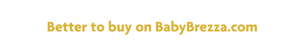 Better to buy on BabyBrezza.com