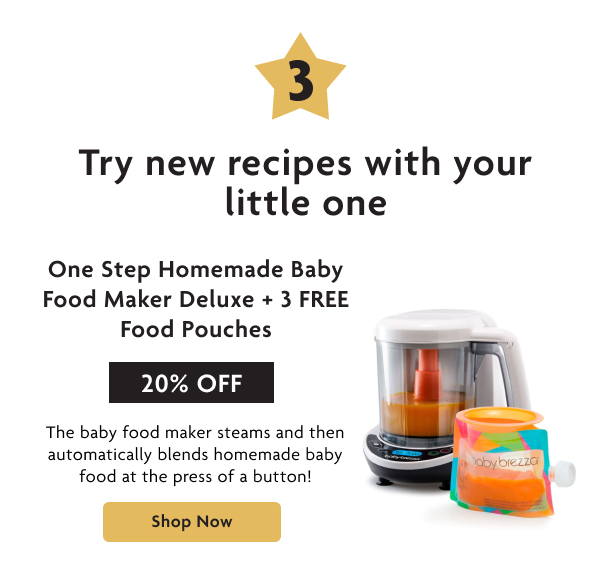 Try new recipes with your little one