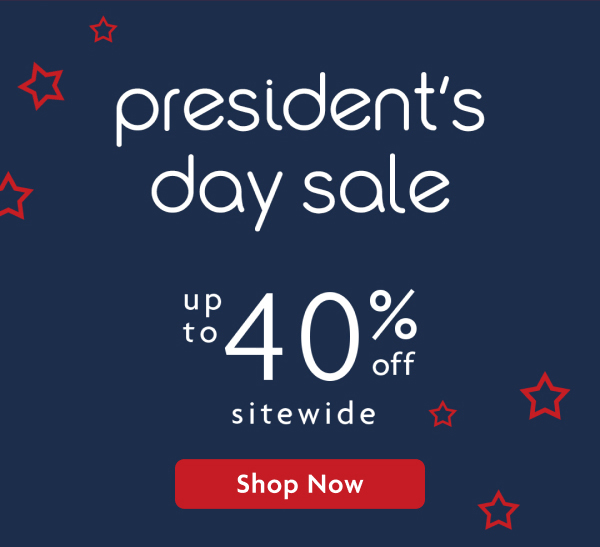 President's Day Sale | Shop Now