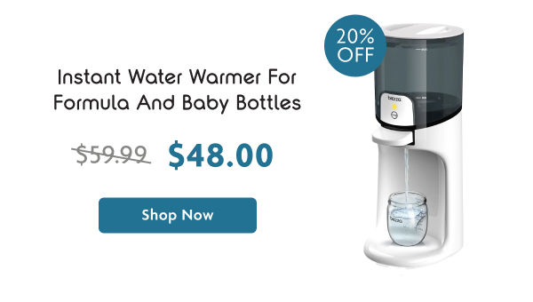 Instant Water Warmer For Formula And Baby Bottles | Shop Now