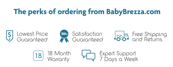 The perks of ordering from BabyBrezza.com