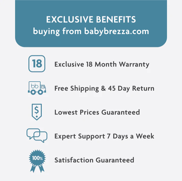 Exclusive Benefits buying from babybrezza.com
