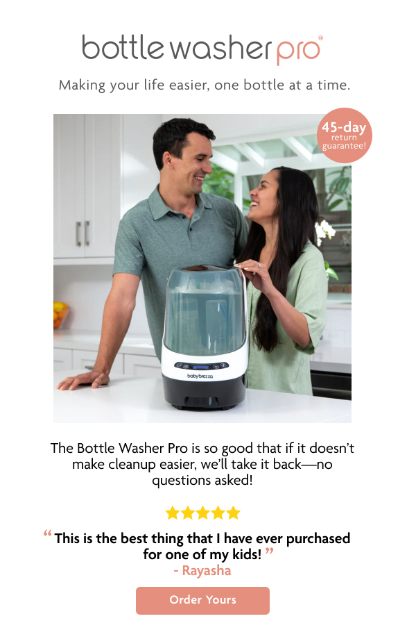 Bottle Washer Pro | Order Yours