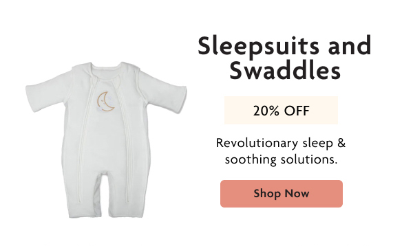 Sleepsuits & Swaddles | Shop Now