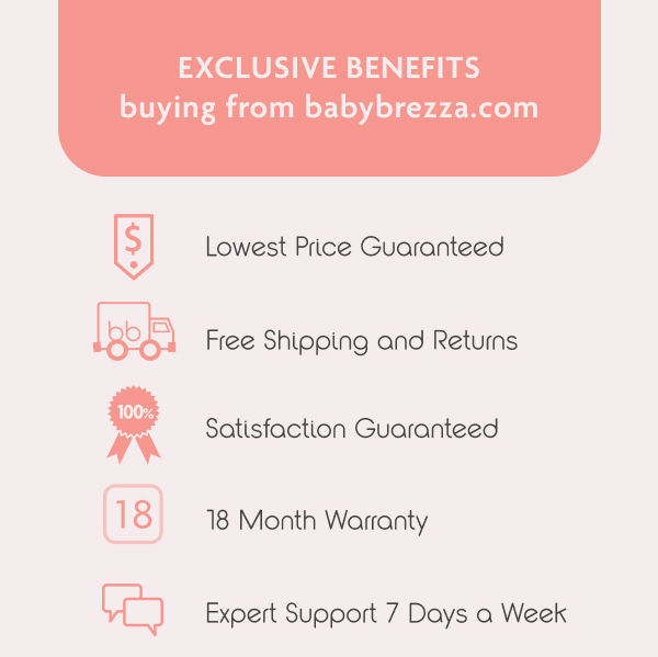 Exclusive Benefits buying from babybrezza.com