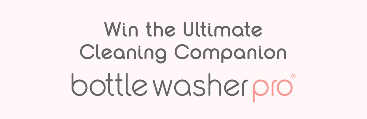 Win the Ultimate Cleaning Companion Bottle Washer Pro