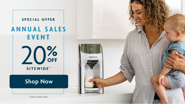 Annual Sales Event 20% OFF Sitewide | Shop Now
