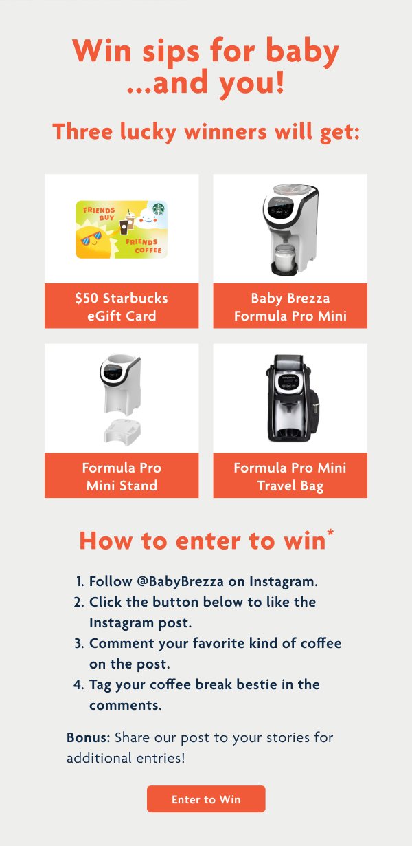 Win Sips For Baby And You! | Enter To Win