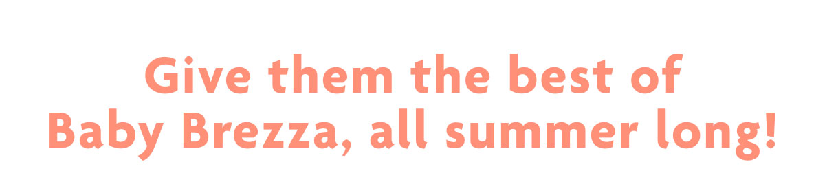 Give Them The Best Of Baby Brezza, All Summer Long!