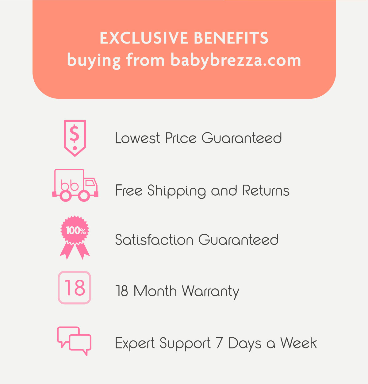 Exclusive Benefits
