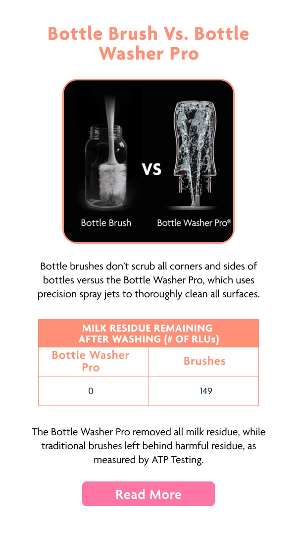 Bottle Brush Vs. Bottle Washer Pro | Read More