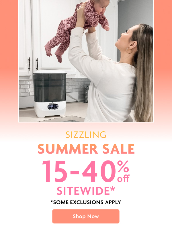 Sizzling Summer Sale 15-40% Off Sitewide | Shop Now