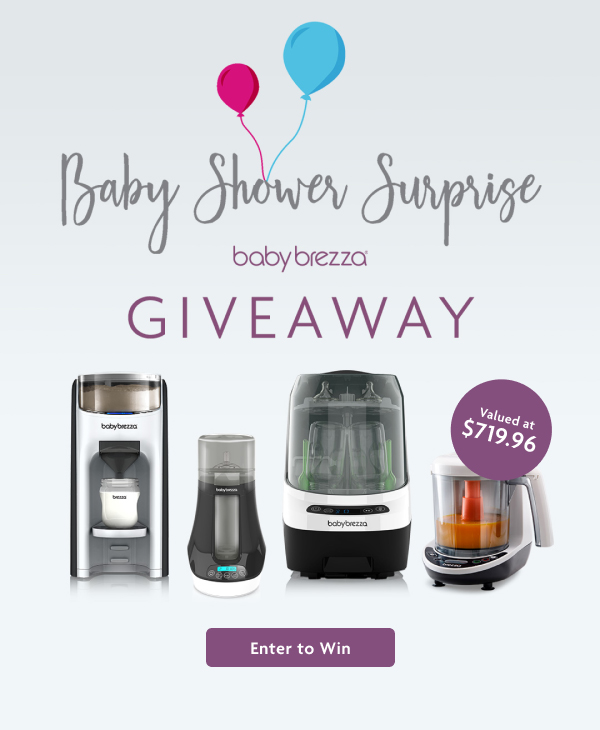 Baby Shower Surprise Baby Brezza Giveaway | Enter To Win