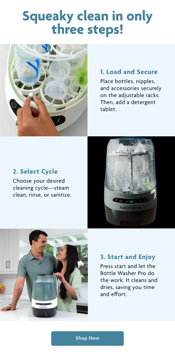 Squeaky Clean In Only Three Steps! | Shop Now