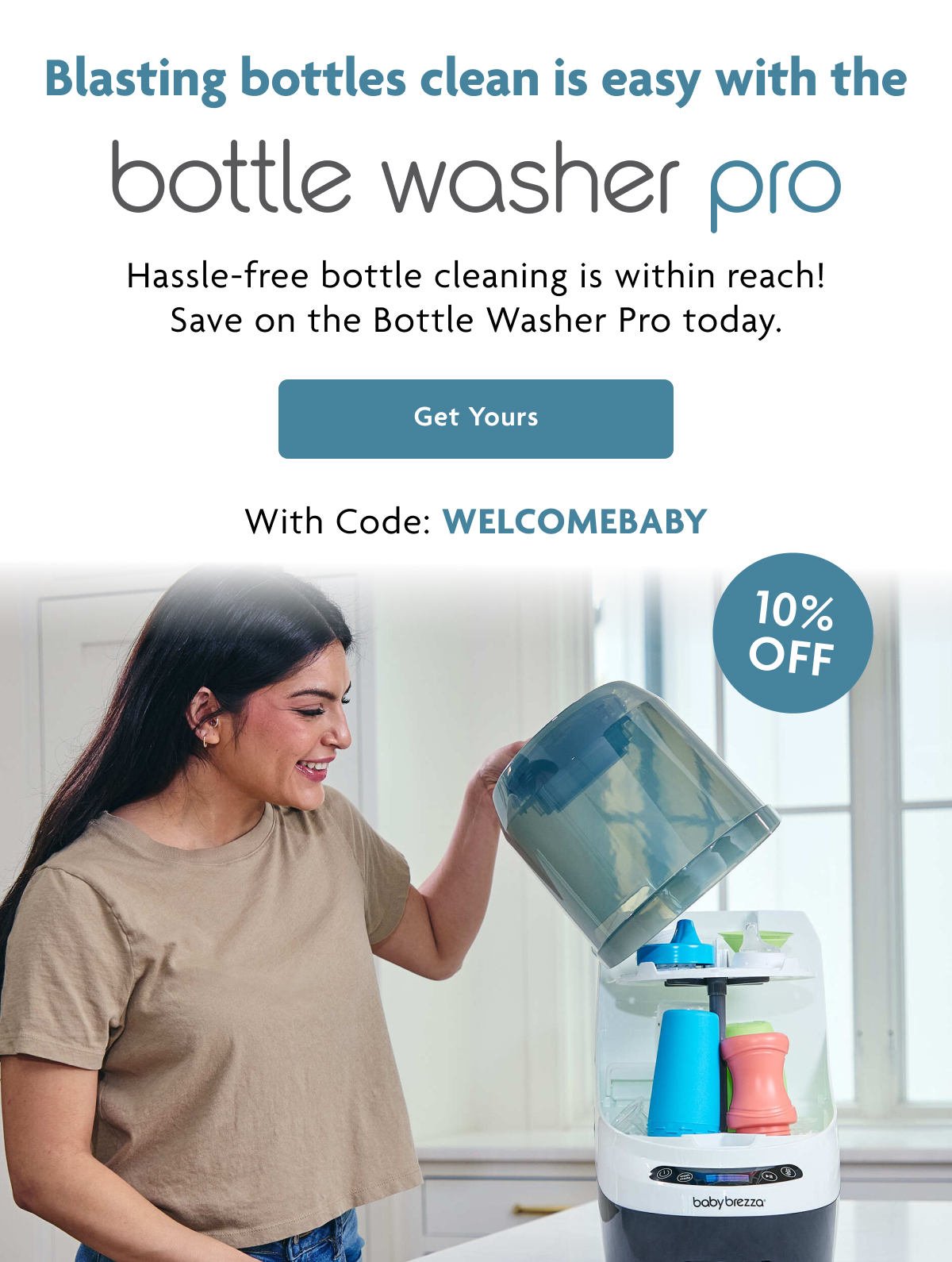Blasting Bottles Clean Is Easy With The Bottle Washer Pro | Get Yours