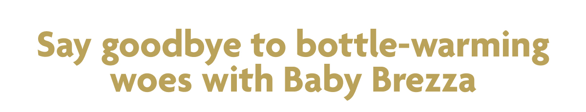 Say Goodbye To Bottle-Warming Woes With Baby Brezza