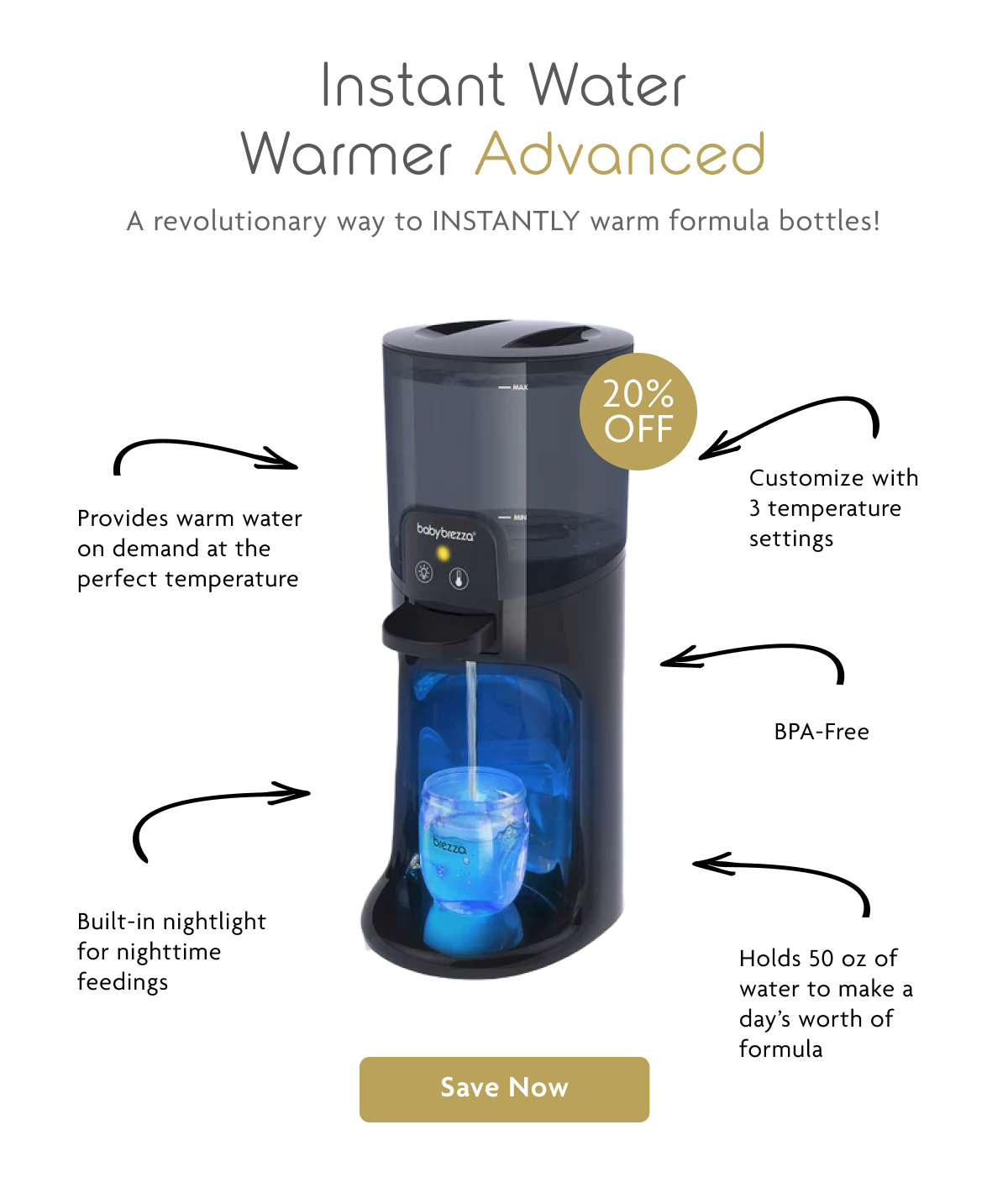 Instant Water Warmer Advanced | Save Now