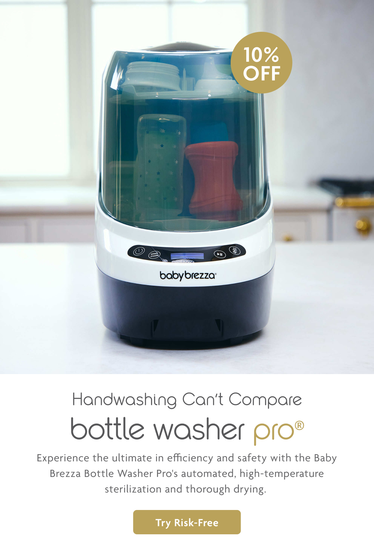 Bottle Washer Pro | Try Risk-Free