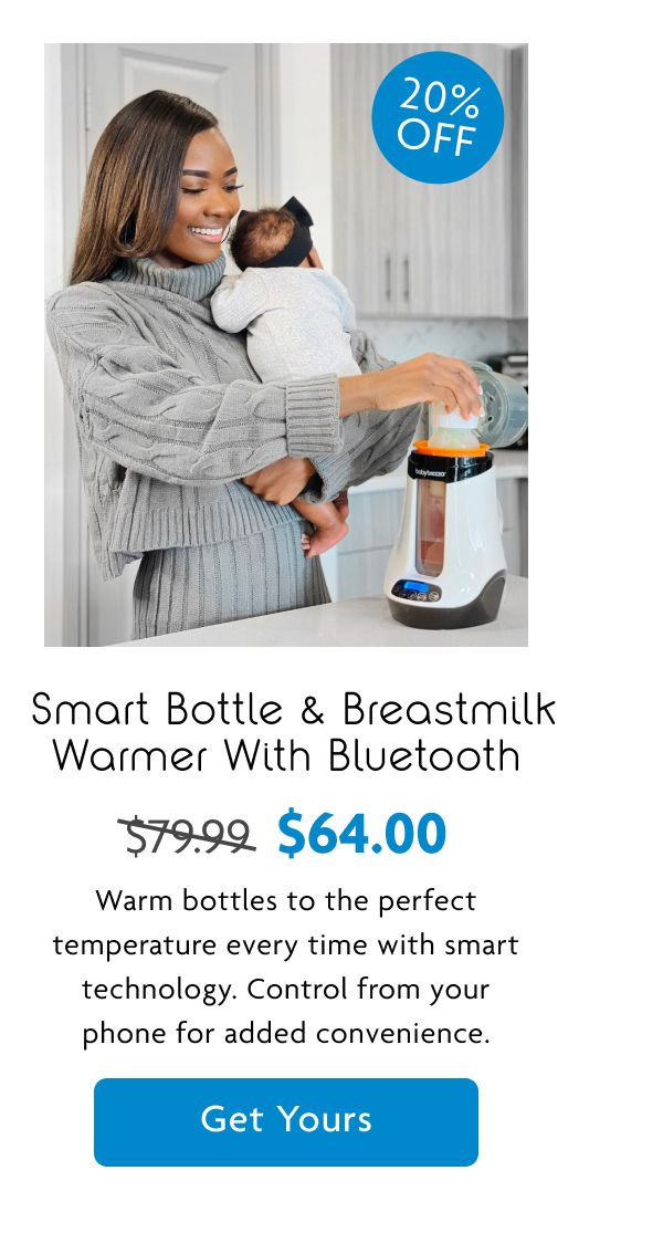 Smart Bottle & Breastmilk Warmer With Bluetooth | Get Yours