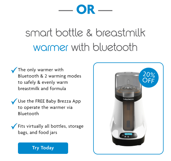 Smart Bottle & Breastmilk Warmer With Bluetooth | Try Today