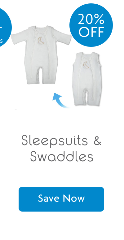 Sleepsuits & Swaddles | Save Now