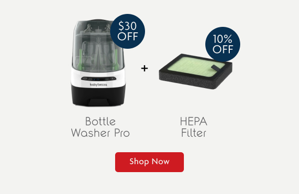 Bottle Washer Pro + HEPA Filter | Shop Now