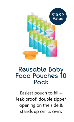 Reusable Baby Food Pouches 10 Pack