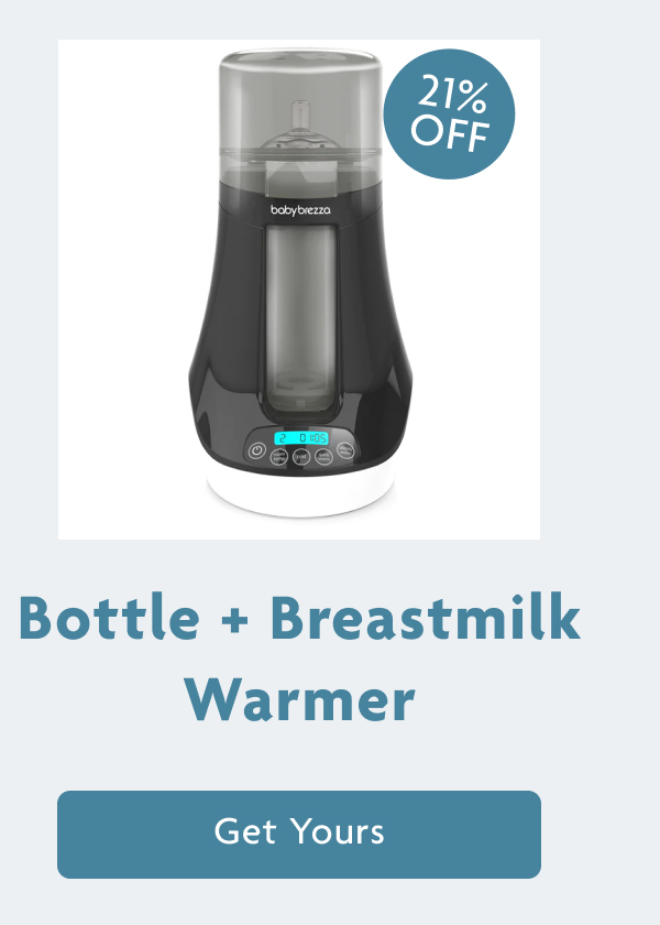 Bottle + Breastmilk Warmer | Get Yours